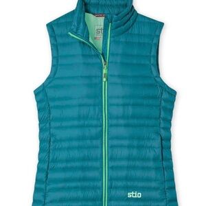 Stio Women’s Pinion Down Vest, Deep Lagoon, Small